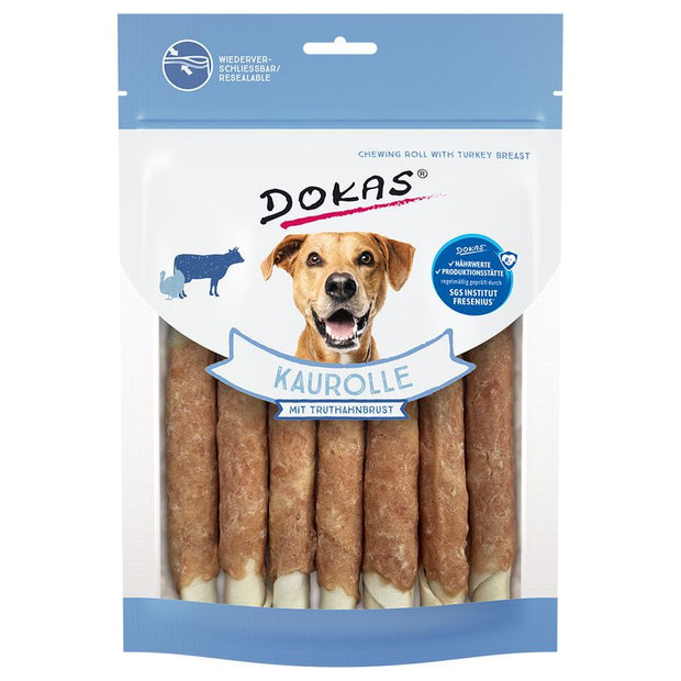 Dokas Involtini da masticare Snack per cani - Carne di manzo 190 gr