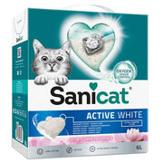 Lettiera Sanicat Active White Lotus Flower 6 l (ca. 5,2 kg)