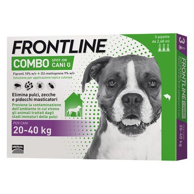 Frontline Combo soluzione spot-on per cani 20-40 kg