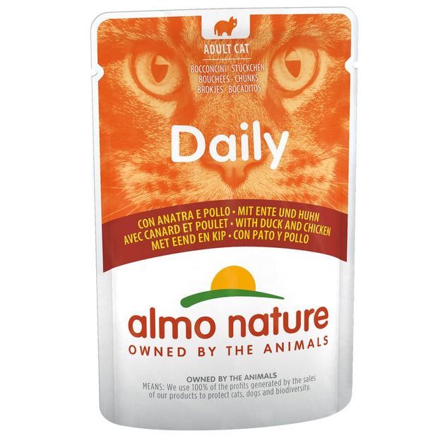 Almo Nature Daily Menu 6 x 70 g umido per gatto