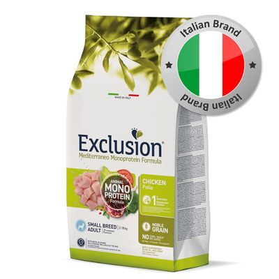 Exclusion Mediterraneo Adult Small Pollo 7 kg