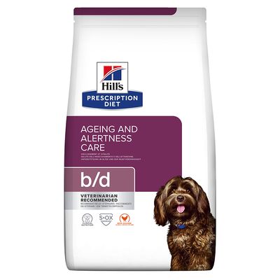 Hill's Prescription Diet b/d Ageing Care con Pollo secco per cani 12 kg