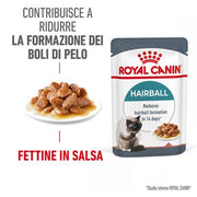 Royal Canin Hairball Care umido in Salsa per gatti