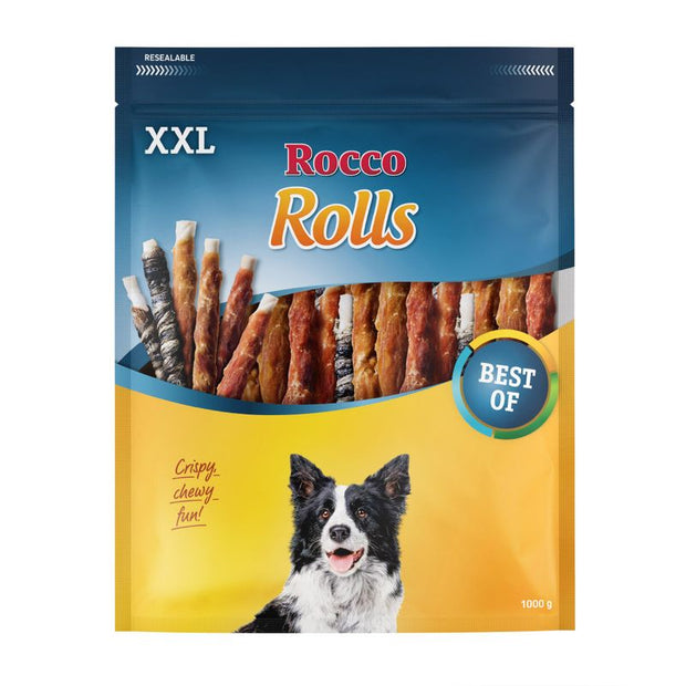 Rocco Rolls XXL Rotolini da masticare Snack cane