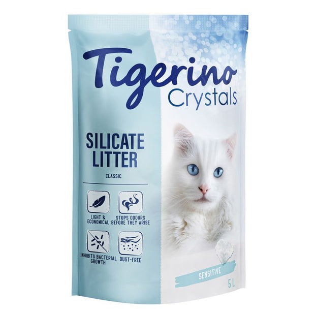 Provalo! 6 x 5 l Lettiere Tigerino Crystals